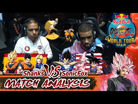 DBFZ Match Analysis: DBFZ World Tour Madrid 2019 Top 8 - Shanks vs. SonicFox