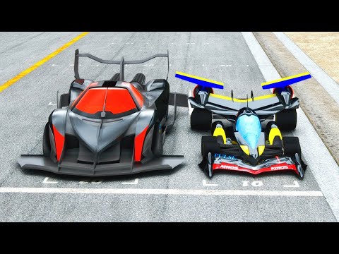 Devel Sixteen GTR-S vs Cyber Formula Asurada at Special Stage Route X