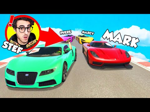 HO FATTO ARRABBIARE I MIEI AMICI nelle CORSE DI GTA 5!!