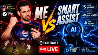 ME vs. SMART ASSIST 😤 Can I Get the 15 WIN STREAK BADGE in eFootball MOBILE? 🔥