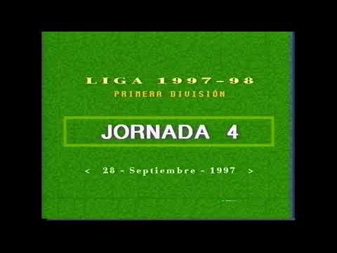Goles Liga 1997-1998 Primera División Jornada 4