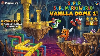 Super Mario World -- Caverna de Baunilha 1