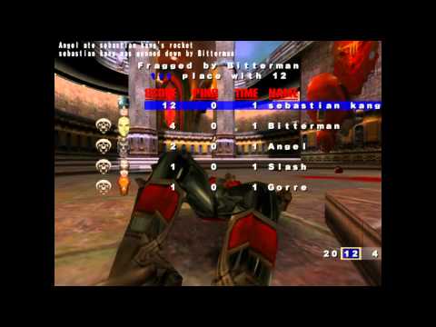 Quake 3 Arena Brimstone Abbey - Nightmare!
