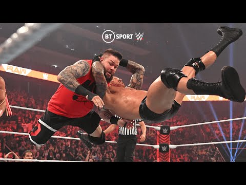 Randy Orton hits everyone with an RKO to close out his 20-year WWE anniversary | Monday Night Raw