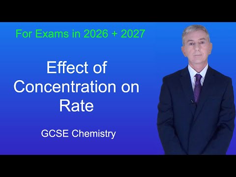 GCSE Chemistry Revision "Effect of Concentration on Rate"