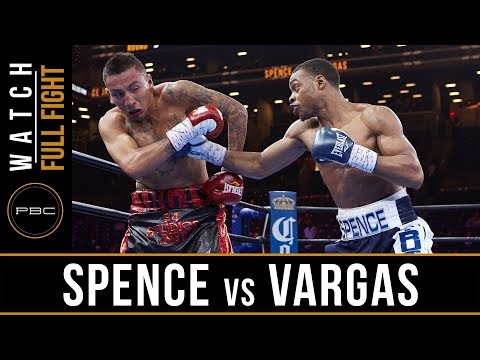 Spence vs Vargas Full Fight: April 11, 2015 - PBC on NBC