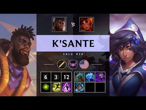 K'Sante Mid vs Taliyah - NA Master Patch 25.S1.2