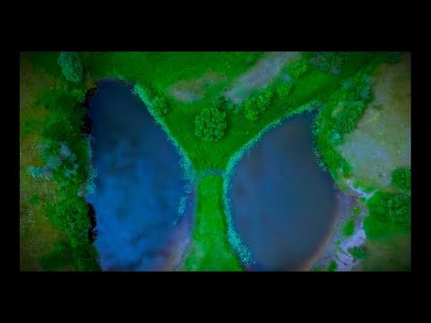 Peaceful 4K Aerial Views: Relax to the Tranquil Rivers of Ukraine