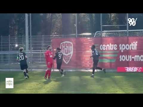 Chênois - Meyrin : les buts de Gómez, Regillo (x2)