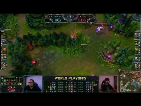League of Legends S2 Playoffs: IG vs CLG.NA [Group A]