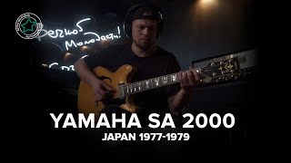 Video thumbnail for Yamaha SA 2000 Japan 1977-1979 | Гитарный клуб в баре «Вечно Молодой» by Рестобар «Вечно Молодой»