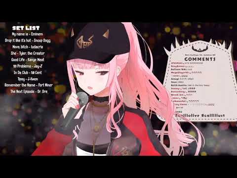 Calliope Mori raps A Cruel Angel's Yeezus