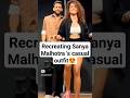 Sanya Malhotra Outfit Recreation Viral Youtubeshorts Trending Viral Sanyamalhotra Ytshorts