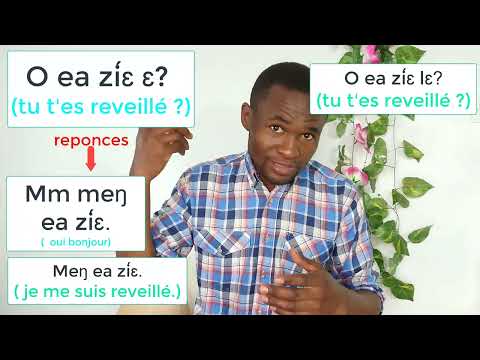 Comment dire BONJOUR  en DSCHANG ? (Bamiléké)