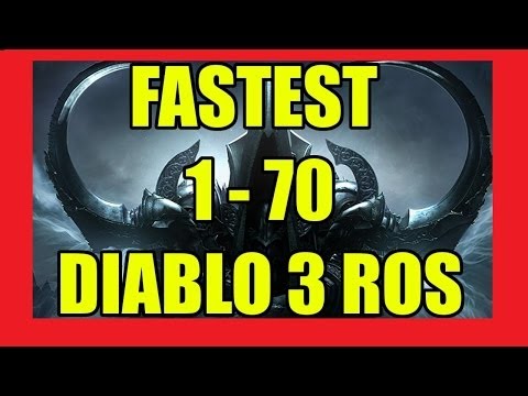DIABLO 3 ROS POWER LEVELING AND GOLD SPOT - SOLO 1-70