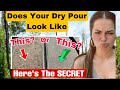 What No-One is Telling YOU! SECRETS TO A SMOOTH DRY POUR (no stones) TOP DRY POUR CEMENT CONCRETE