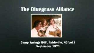 【CGUBA050】The Bluegrass Alliance  September 1971 Vol.1