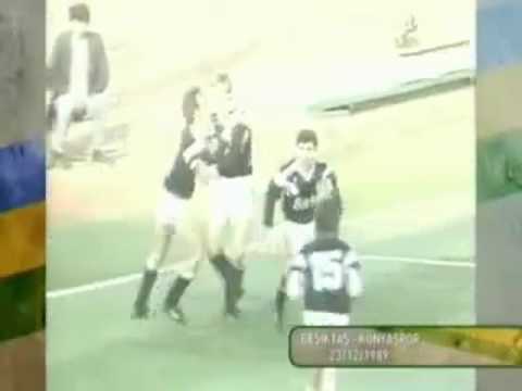 1989-1990 Beşiktaş-Konyaspor dakika 83 gol Alan Walsh