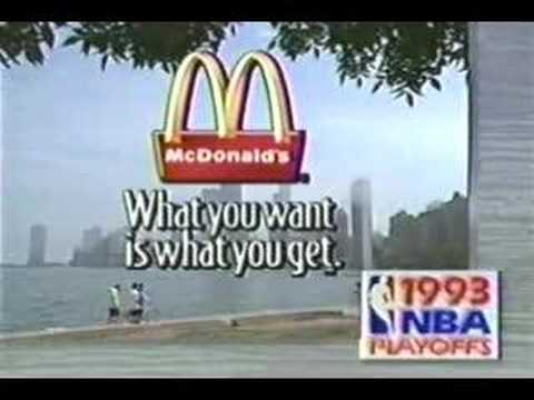 1993 NBA on NBC Sponsor Promo