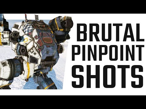 Brutal Pinpoint Shots with the Gauss Rifle Catapult - Mechwarrior Online The Daily Dose #753
