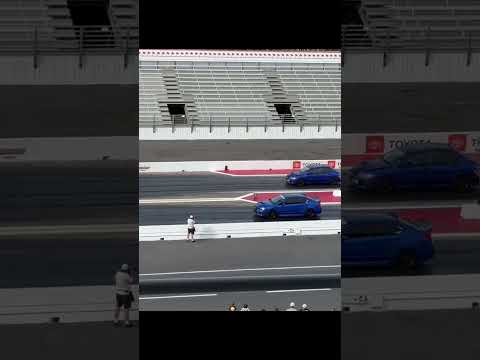 Thumbnail for Subaru vs Mitsubishi #automobile#dragrace #powertour #lancer by Subaru