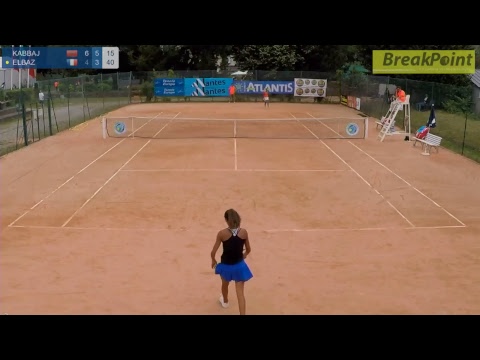 KABBAJ Yasmine (MAR) VS ELBAZ Eva (FRA) - Court Central