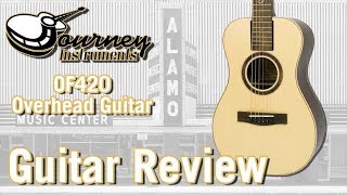 Video thumbnail for Don't Stop Believin' In Your Journey Travel Guitar - OF420 Guitar Review by Alamo Music Center