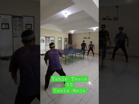 Duel Tenis Meja yang Seru.. #viral