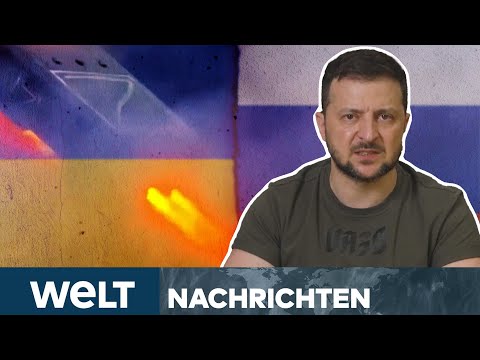 PUTINS KRIEG: Russische Artilleriewalze gnadenlos – Ukraine evakuiert Osten | WELT Nachtstream