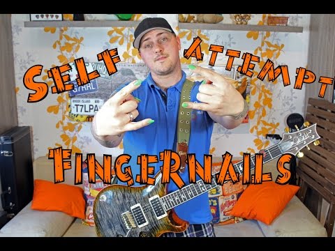 #140.1 The self attempt - Learning or playing guitar with long Fingernails