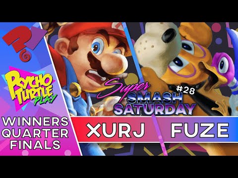 Super Smash Saturday #28 - Xurj vs Fuze / Winners Quarters