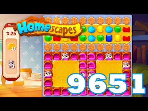 Homescapes Level 9651 HD | 3 - match puzzle game | Gameplay Walkthrough | android | GameGo Game IOS