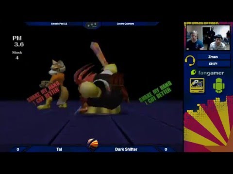 SP11: Tai (Marth,Fox) vs Dark Shifter (MK) Losers Quarters