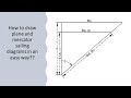 How To Draw Plane And Mercator Sailing Diagrams In An Easy Way