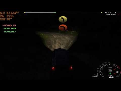 Xpand Rally Xtreme Walkthrough Part 37 - "Night Champ: Stage 10"