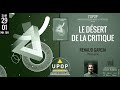 Renaud GARCIA Le Désert De La Critique