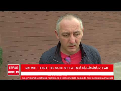 Mai multe familii din satul Seuca riscă să rămână izolate