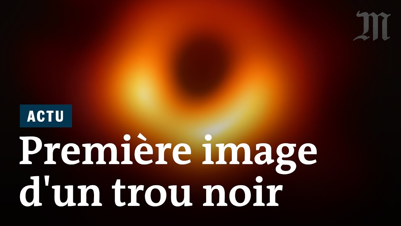 Voici la première image d’un trou noir