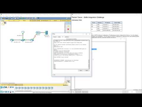 Lab 5.3.1.2 Packet Tracer - Skills Integration Challenge