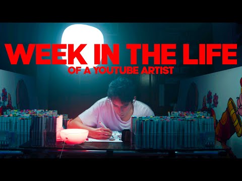 A WEEK IN THE LIFE OF A YOUTUBE ARTIST