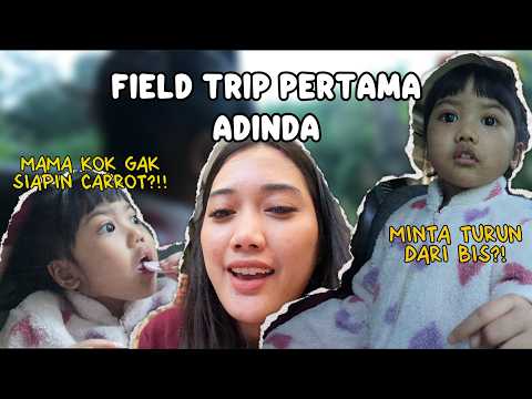 Field trip pertama Adinda! Naik bis ??? Seru bangetttt
