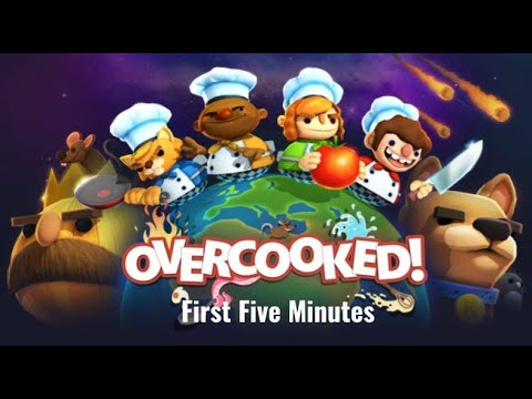 5 Minutes of Overcooked Gameplay