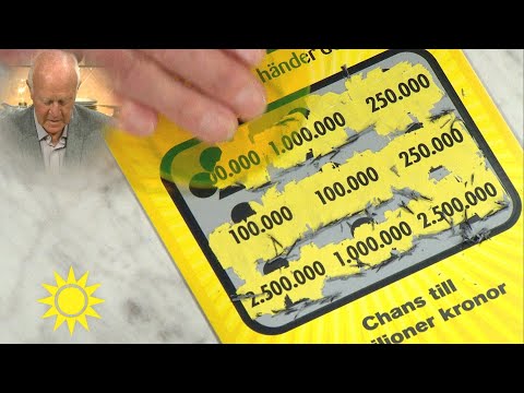 Trissvinnaren firar med släkten: ”Vi köper lotter som gåbort-present” - Nyhetsmorgon (TV4)