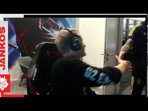 Jankos and Rekkles Manly Handshake