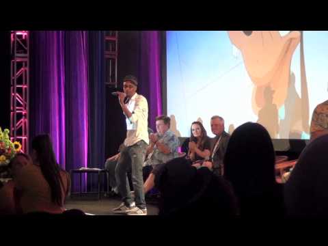 Tevin Campbell performs live at Disney's "A Goofy Movie" 20th Anniversary reunion at D23 Expo 2015