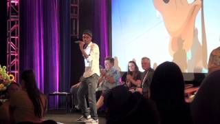 Tevin Campbell performs live at Disney&#39;s &quot;A Goofy Movie&quot; 20th Anniversary reunion at D23 Expo 2015