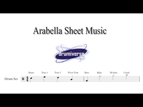 download lagu mp3 mp4 Arctic Monkeys Arabella Drum Sheet Music, download lagu Arctic Monkeys Arabella Drum Sheet Music gratis, unduh video klip Arctic Monkeys Arabella Drum Sheet Music