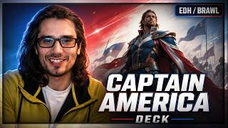 Captain America Leads the Ultimate Hero Army! | MTG Arena Brawl