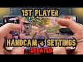 Previous 1st player in the World | Handcam + Settings | Four finger claw (Updated)