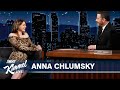 Anna Chlumsky on Friendship with VEEP Cast, Her Dad’s Crazy Mustache & Fantasy Football League